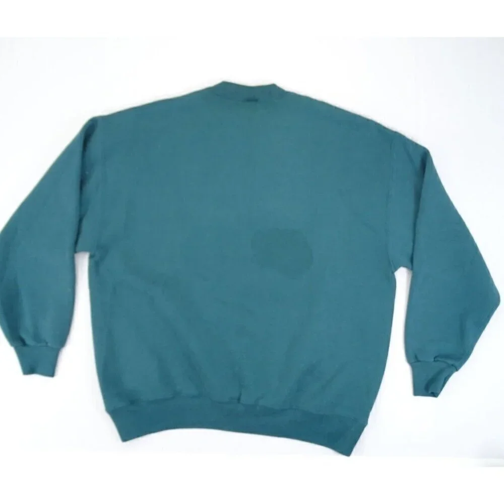 VTG 90s Mickey Mouse Classic Graphic Crewneck Sweatshirt Green Size‎ XL Timeline